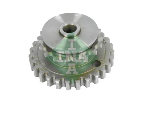 Gear, timing chain deflector